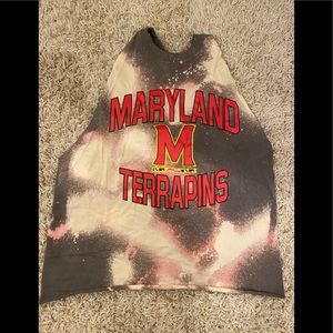 Acid wash braided back UMD tank